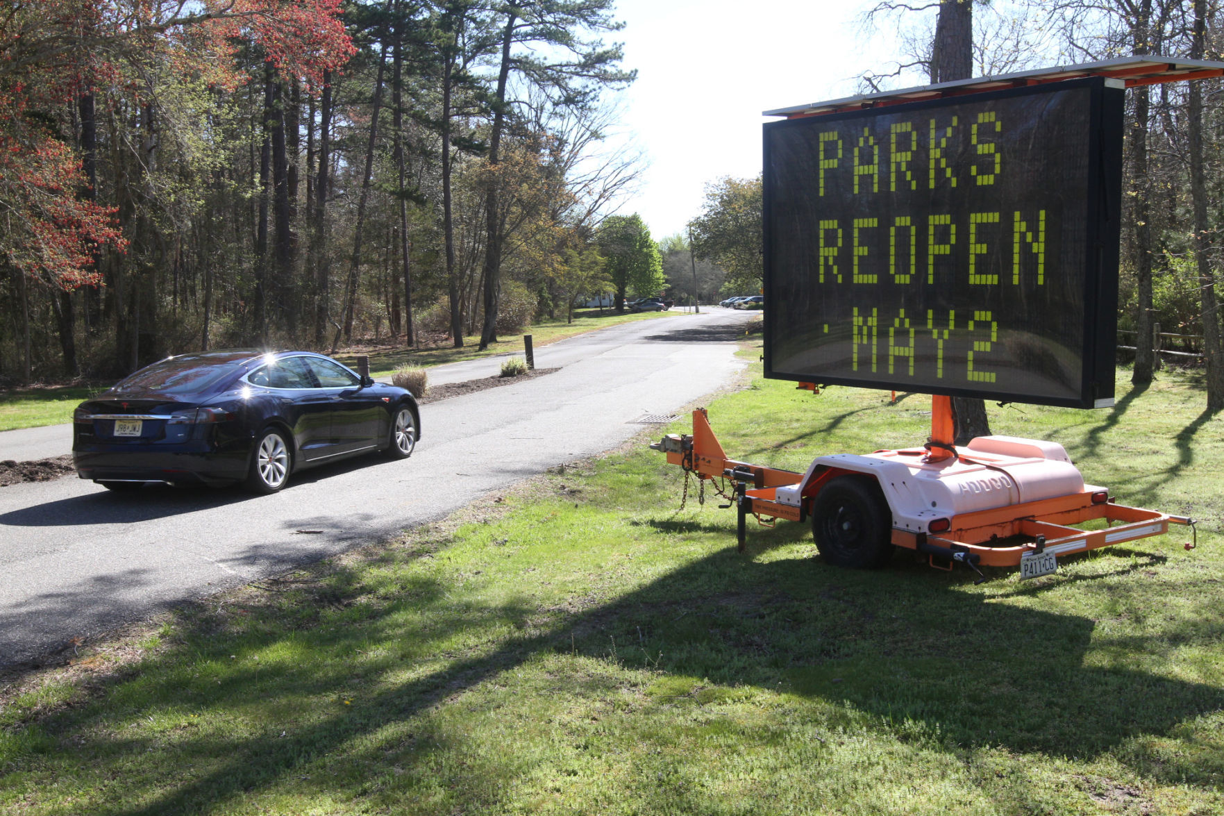 Parks open